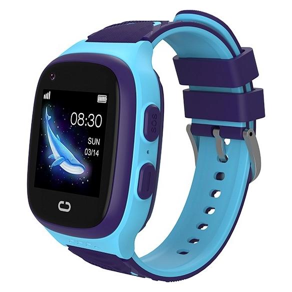Blow 89-015# Smartwatch kids k18 4g gps niebieski (Edelstahl, Kunststoff, Blau, 4G) (89-015#)