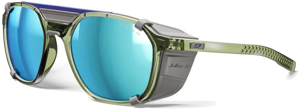 Julbo  - Slack Cover Translucide Brillant Vert Army Gris Spectron Hd 4 Polarized - Lunettes de soleil