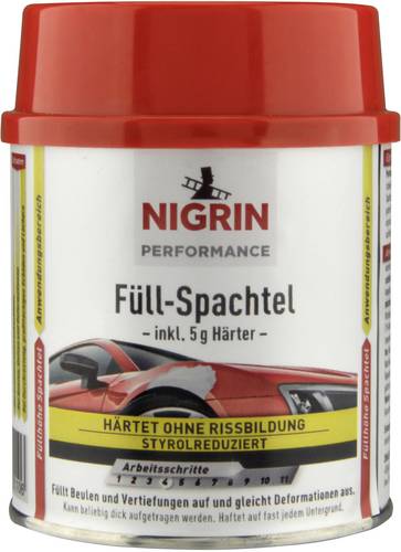 Nigrin Performance 72110 Füll-Spachtel 250g