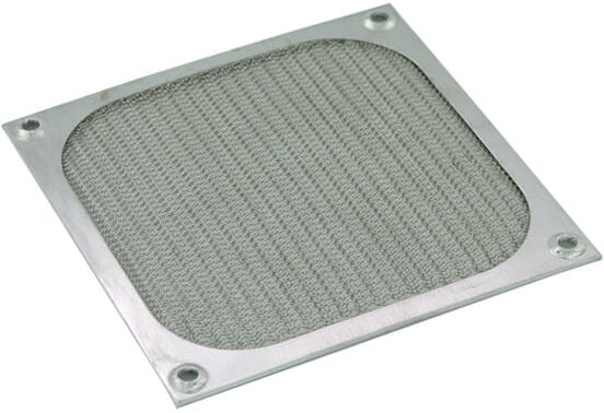 Aquatuning Phobya L&uuml;fterfilter 120mm Farbe silber