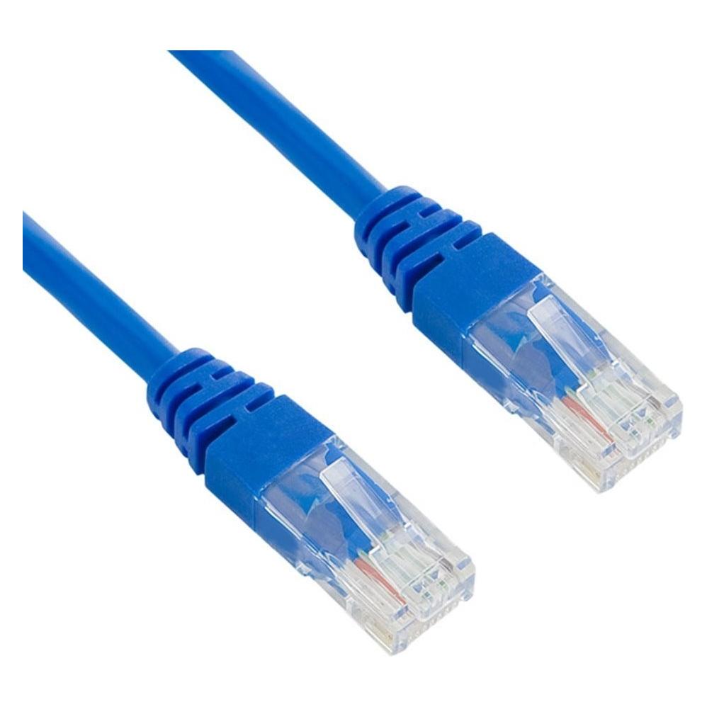 XtendLan patch kabel Cat5E, UTP - 1,5m, modrý (UTP, CAT5e, 1.50 m) (PK_5UTP015blue)