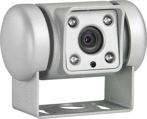 Dometic Group PerfectView CAM 45 NAV Kabel-Rückfahrkamera Spiegelfunktion, IR-Zusatzlicht, integrierte Heizung Silber