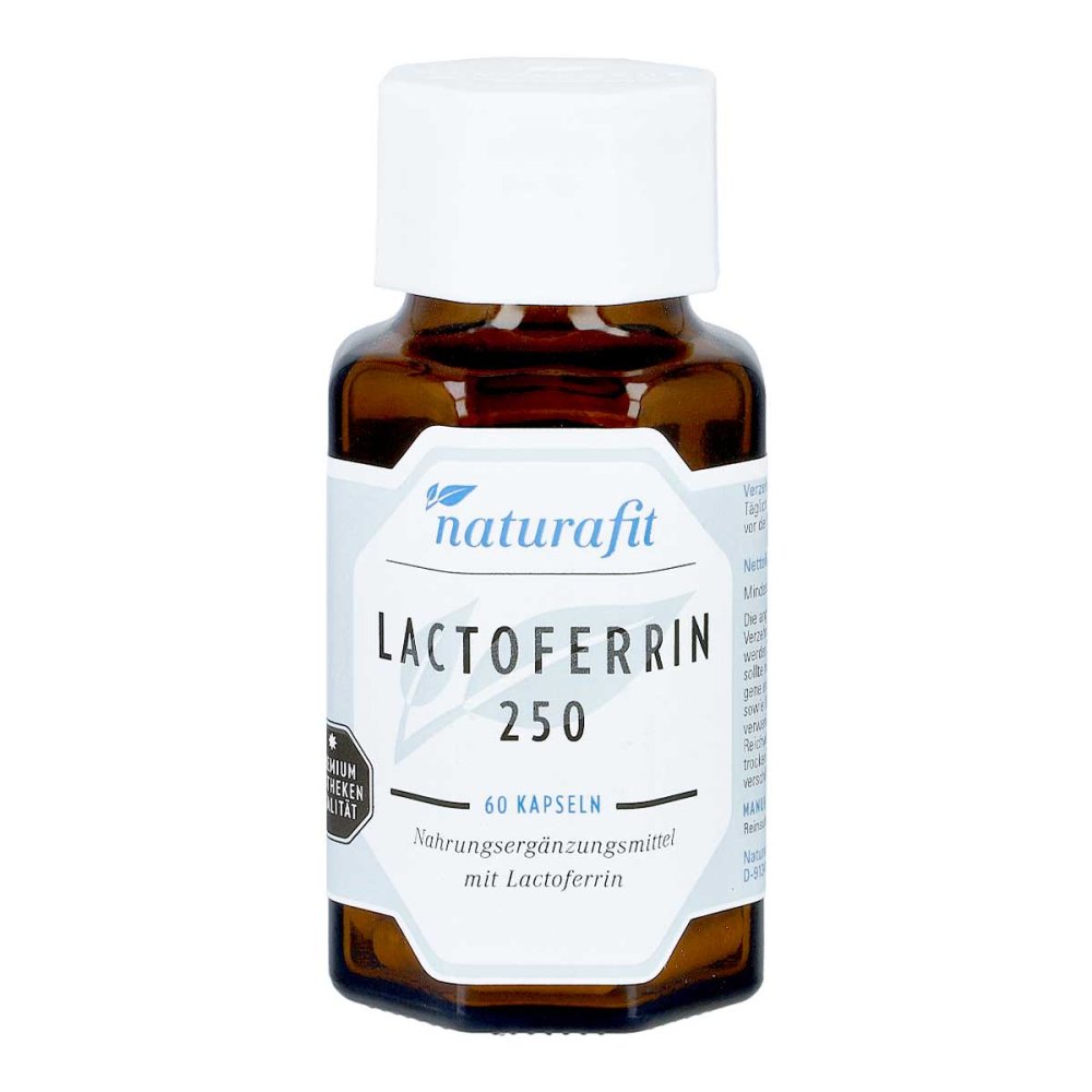 NaturaFit GmbH Naturafit Lactoferrin 250 mg aus Kuhmilch Kapseln 16864240