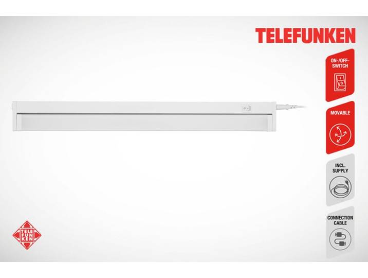 TELEFUNKEN LED Unterbauleuchte HESTIA , weiß (weiß, neutral), Leuchten, LED Unterbauleuchte