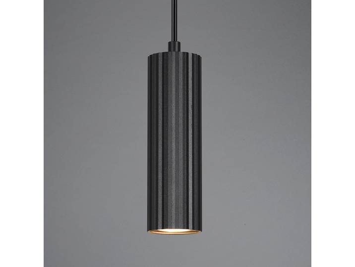 Pendelleuchte Soka Ø 9cm Schwarz/Schwarz Material: Metall Metallart: Eisen Oberfläche Metall: Lackiert GU10