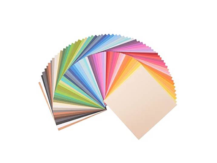 Vaessen Creative Florence Scrapbook-papier, 216 g, 6 x 6 x 60 vellen, multipack, papier, multicolor, 15 x 15 x 0,8 cm