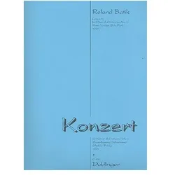 Konzert Nr.1 für Klavier und Orchester Klavierfassung (=Solo-Stimme), Fachbücher von Roland Batik