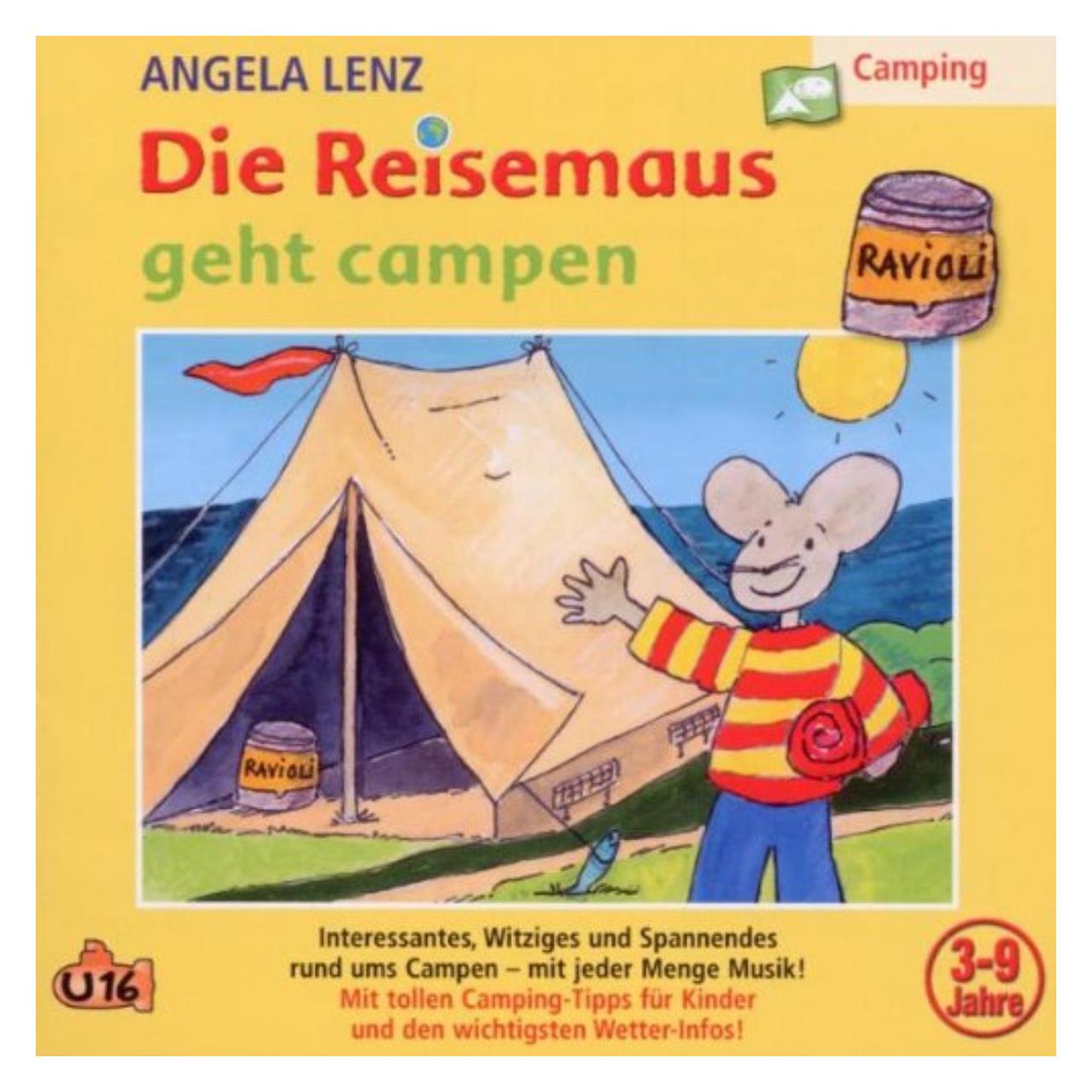 Raute Media Die Reisemaus geht campen (Angela Lenz) (RM2014)