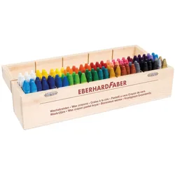 EberhardFaber, Malstifte, Wachsmalkreide 3 flächig, 100 Stück (100x)