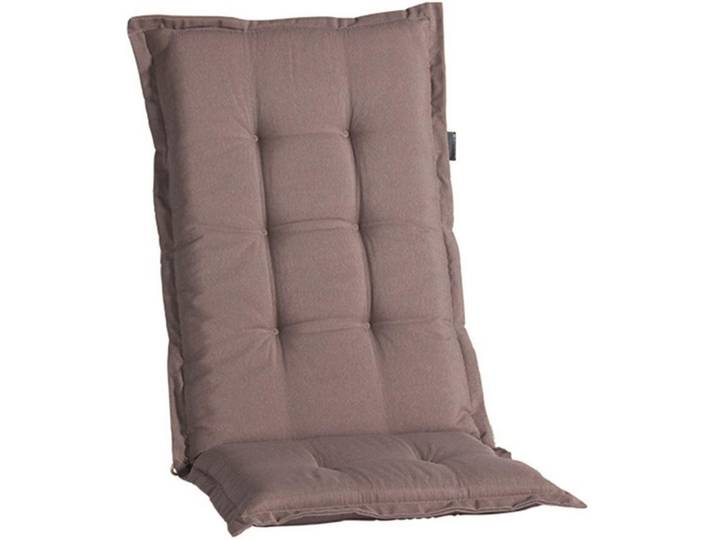 Ambia Garden Sesselauflage, Taupe, 4-teilig, Füllung: Schaumstoff, Vlies, 50x8x123 cm, mittels Bändern zu befestigen, mittels Gurtband zu befestigen, Gartenmöbel, Gartenpolster & Auflagen, Sesselauflagen