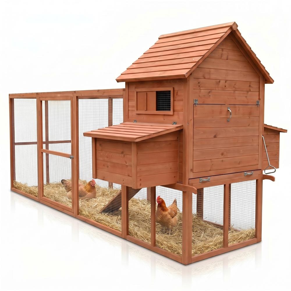 Mucola Hühnerstall Hühnerhaus Kaninchenkäfig Holz Stall Hasenstall Käfig Geflügelstall Freigehege Auslauf Freilauf Kleintierstall