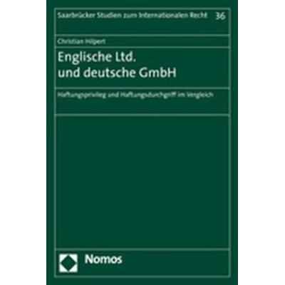 Englische Ltd. und deutsche GmbH, Taschenbuch von Christian Hilpert, Nomos, 978-3-8329-2639-7