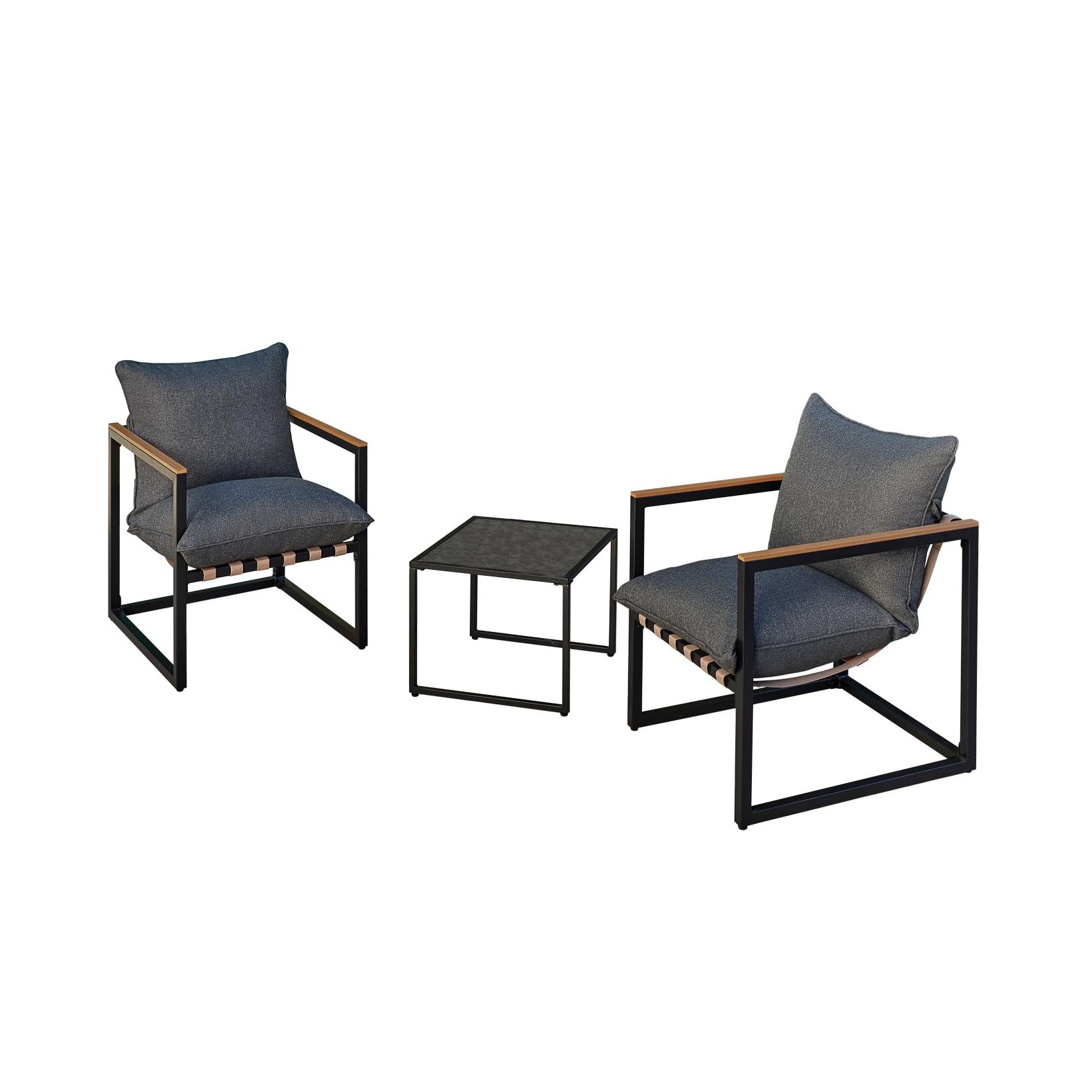 HTI-Living Terrassenmöbel für 2 Personen Cirella