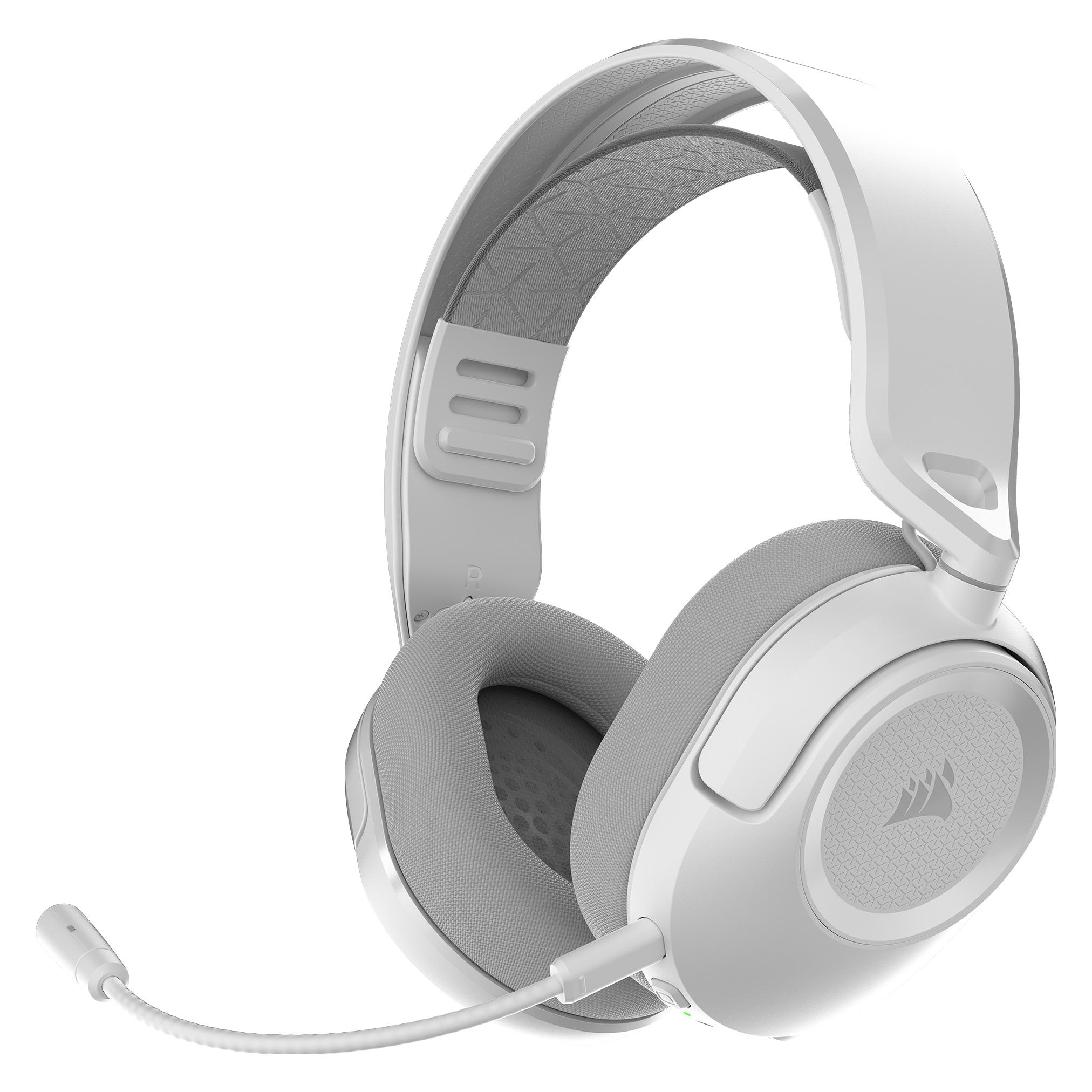 Corsair HS35 v3 Wireless Headset, White - WW (Kabelgebunden, Kabellos) (CA-9011402-WW)