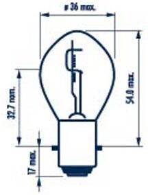 Narva Glühlampe, Fernscheinwerfer 495313000