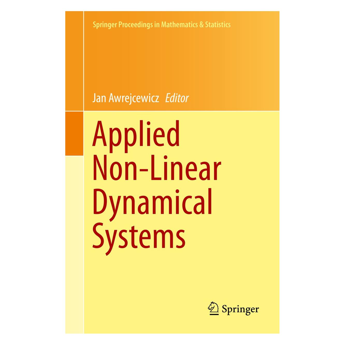 Springer Applied Non-Linear Dynamical Systems (Englisch, Hardcover, Jan Awrejcewicz) (9783319082653)