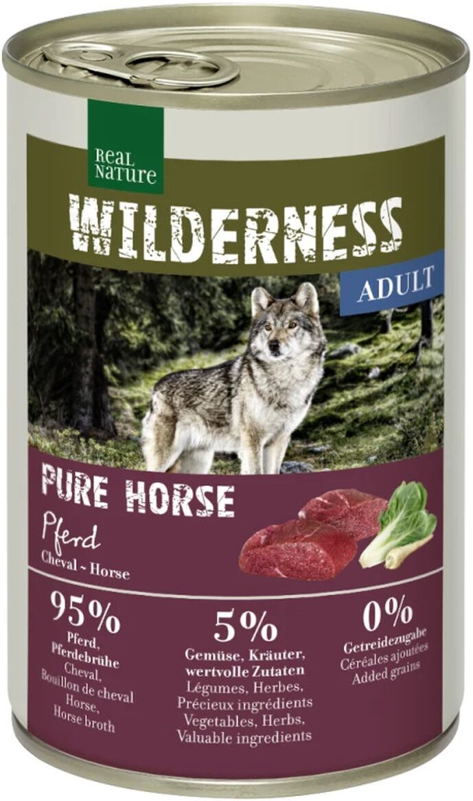 Real Nature Wilderness Dog Lattina 400G CAVALLO