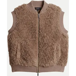 Teddyweste Gaste Braun 40