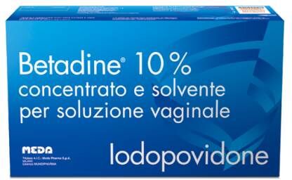Betadine 10% Soluzione Vaginale 5 Flaloidi + 5 Flaconi + 5 Cannule