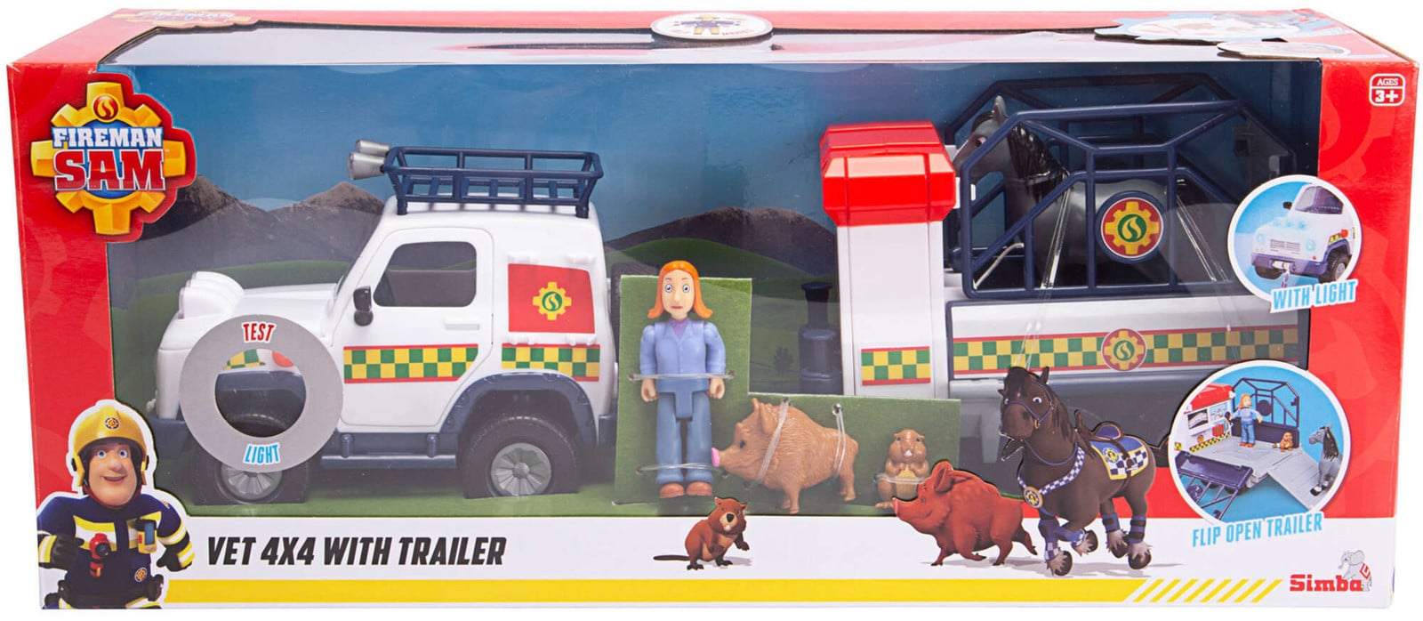 Simba Hasič Sam reddingsset voor dierenartsen modelnummer 925-2624