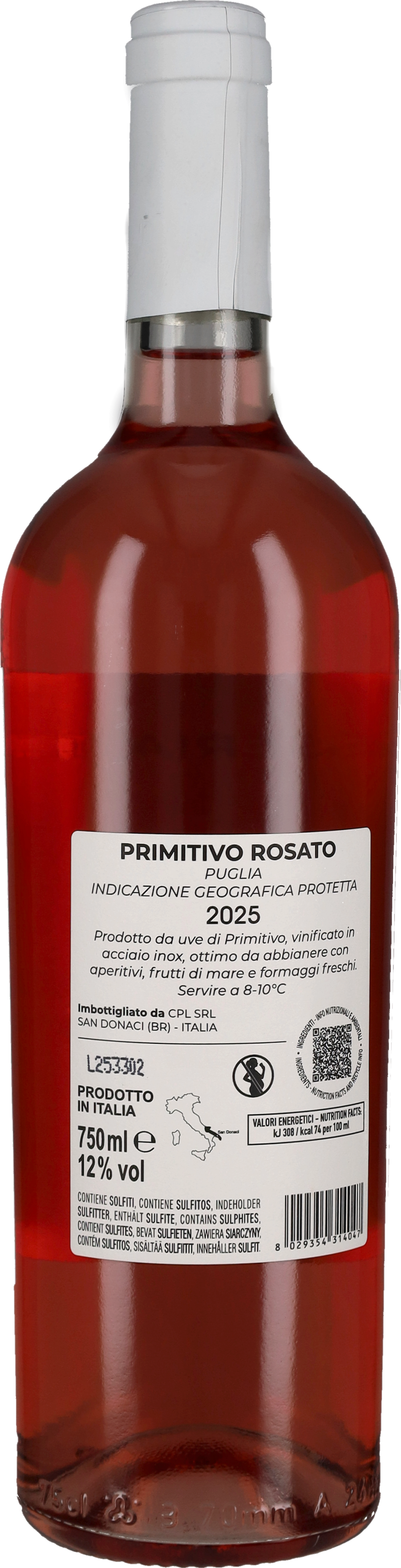Primitivo Rosato Masseria Triana 2025