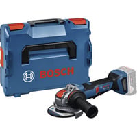 Akku-Winkelschleifer GWX 18V-11PS Professional solo, 18Volt blau/schwarz, ohne Akku und Ladegerät, X-LOCK-Klicksystem, Zusatzhandgriff