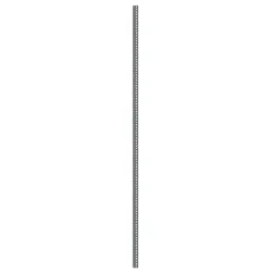 Winkelprofil 2500x4040x2mm Stahl verzinkt f.Schr.reg. 50mm Rast. Loch.17x7,5mm