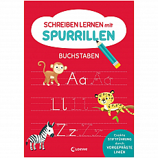 Loewe Verlag Schreiben lernen mit Spurrillen - Buchstaben 304380