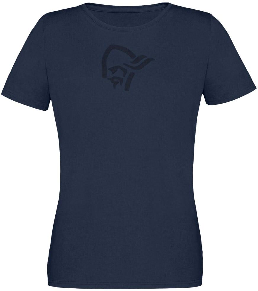 Norrona  - 29 Cotton Viking W's Indigo Night/sky Cap - S - Tee-shirt