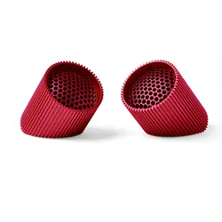 Lexon Ray Speaker Set (8 h), Bluetooth Lautsprecher, Rot