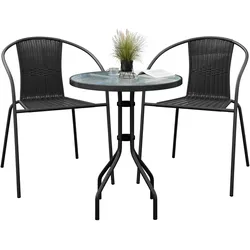 GARTENMÖBELSET aus Polyrattan