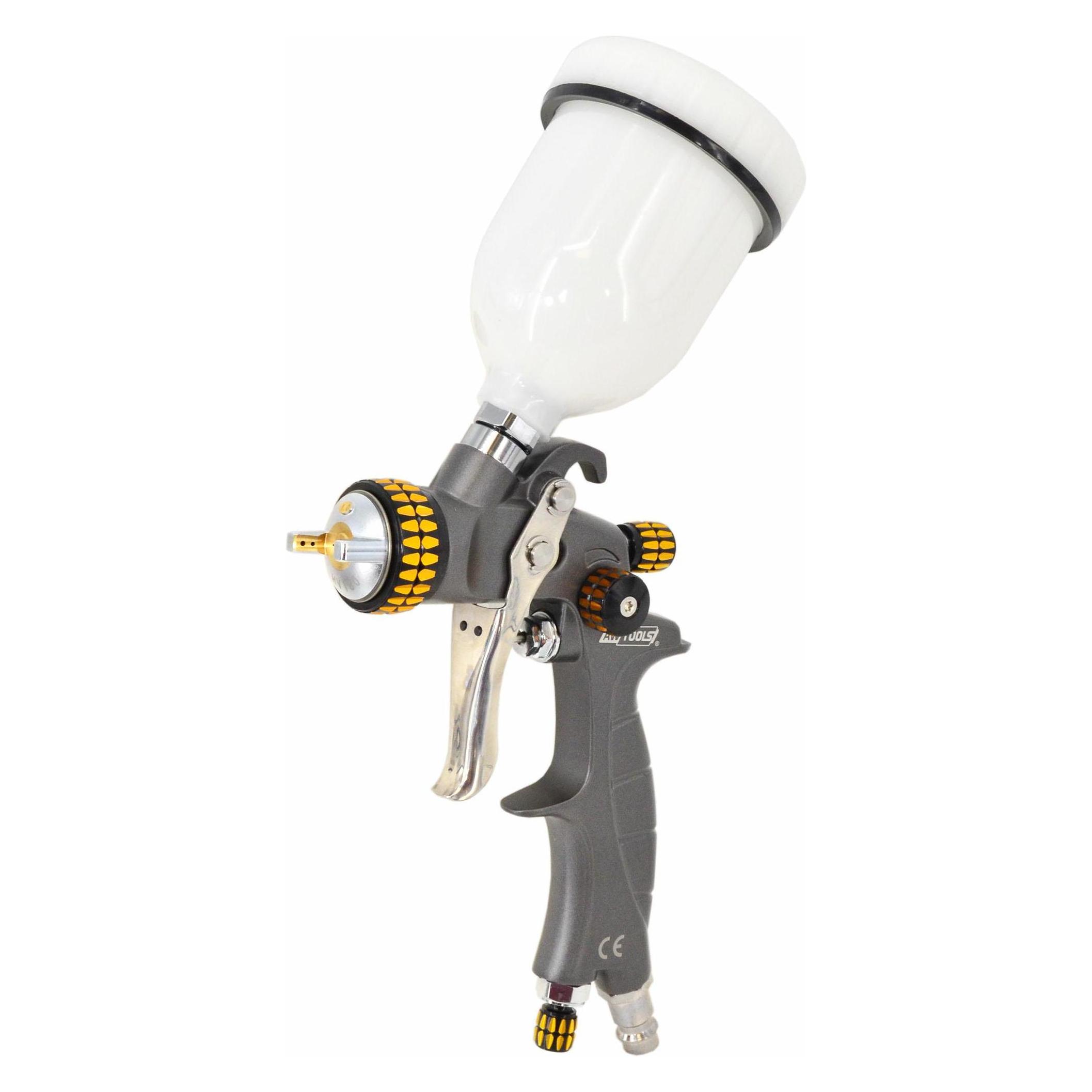Awtools Mini-HVLP-Farbpistole mit Tank (1043328)