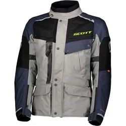 Scott Voyager Dryo, Textiljacke wasserdicht - Grau/Dunkelblau - XS