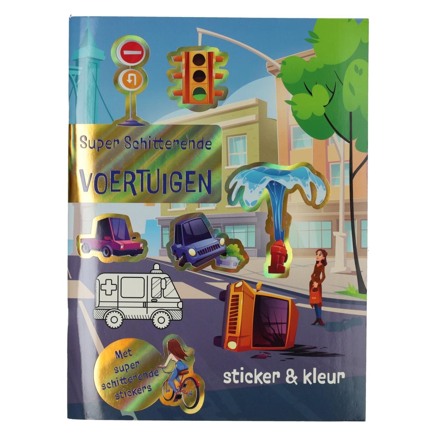 Mondikaarten Mal- und Stickerbuch Fahrzeuge (55795317)