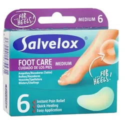 Salvelox Foot Care Medium Blisters 6 Units 40×61 mm