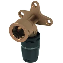 TECE, Zubehör Sanitärinstallation, TECElogo-Push Wandscheibe, Rotguss/Siliziumbronze