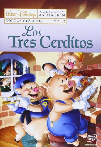 Dibujos Animados, Burt Gillett, Walt Disney - Los Tres Cerditos [Spanien Import mit deutscher Sprache] [Spanien Import] - Preis vom 27.09.2026 03:53:48 h