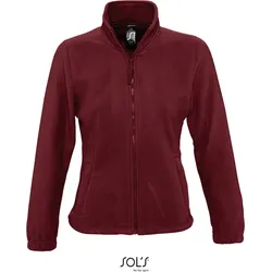 SOLS Damen Fleece Jacke Fleece-Jacke 54500 burgundy XL