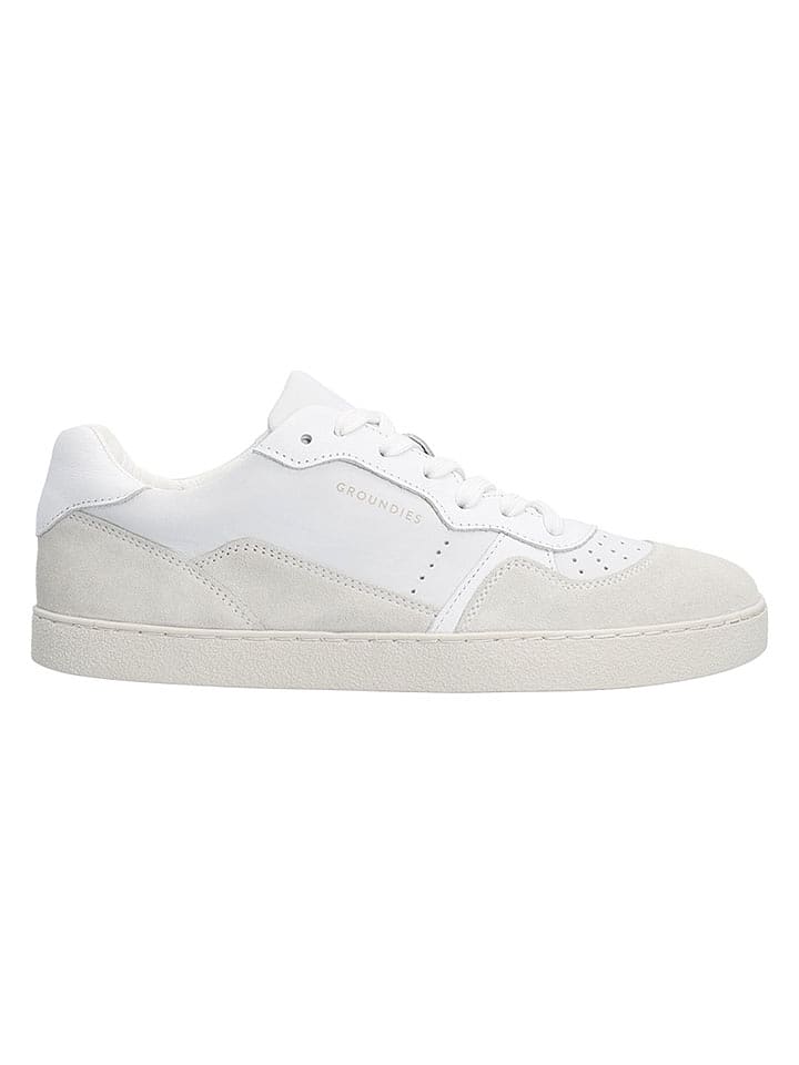 Groundies Leder-Barfußschuhe "Nova GS1" in Weiß - 38