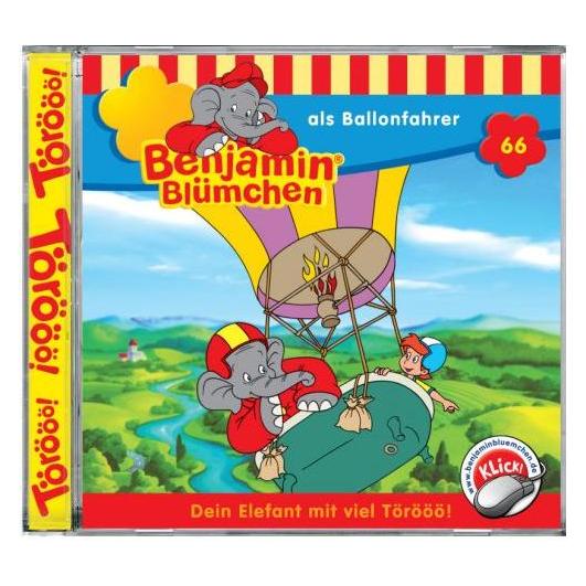 Kiddinx Folge 066: Als Ballonfahrer (Benjamin Blümchen) (4001504265663)
