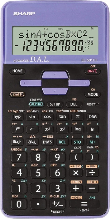 Sharp EL-531TH - lila