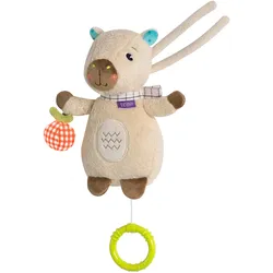 Fehn Mini-Spieluhr Capybara Clara mit Mozarts Wiegenlied ab 0 Monaten, ca. 18 cm