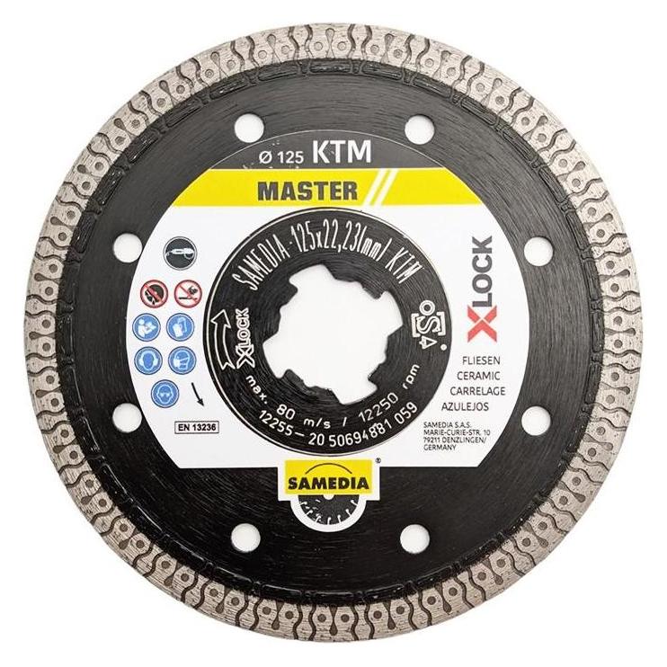 Samedia Deim. d. "" KTM 125x22,2/1,4 mm X-Lock (21070957)