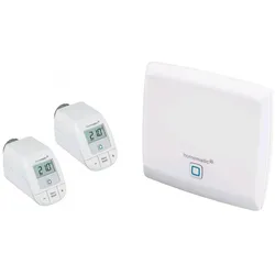 Homematic IP HmIP Starter Set "TWO", Thermostat, Weiss