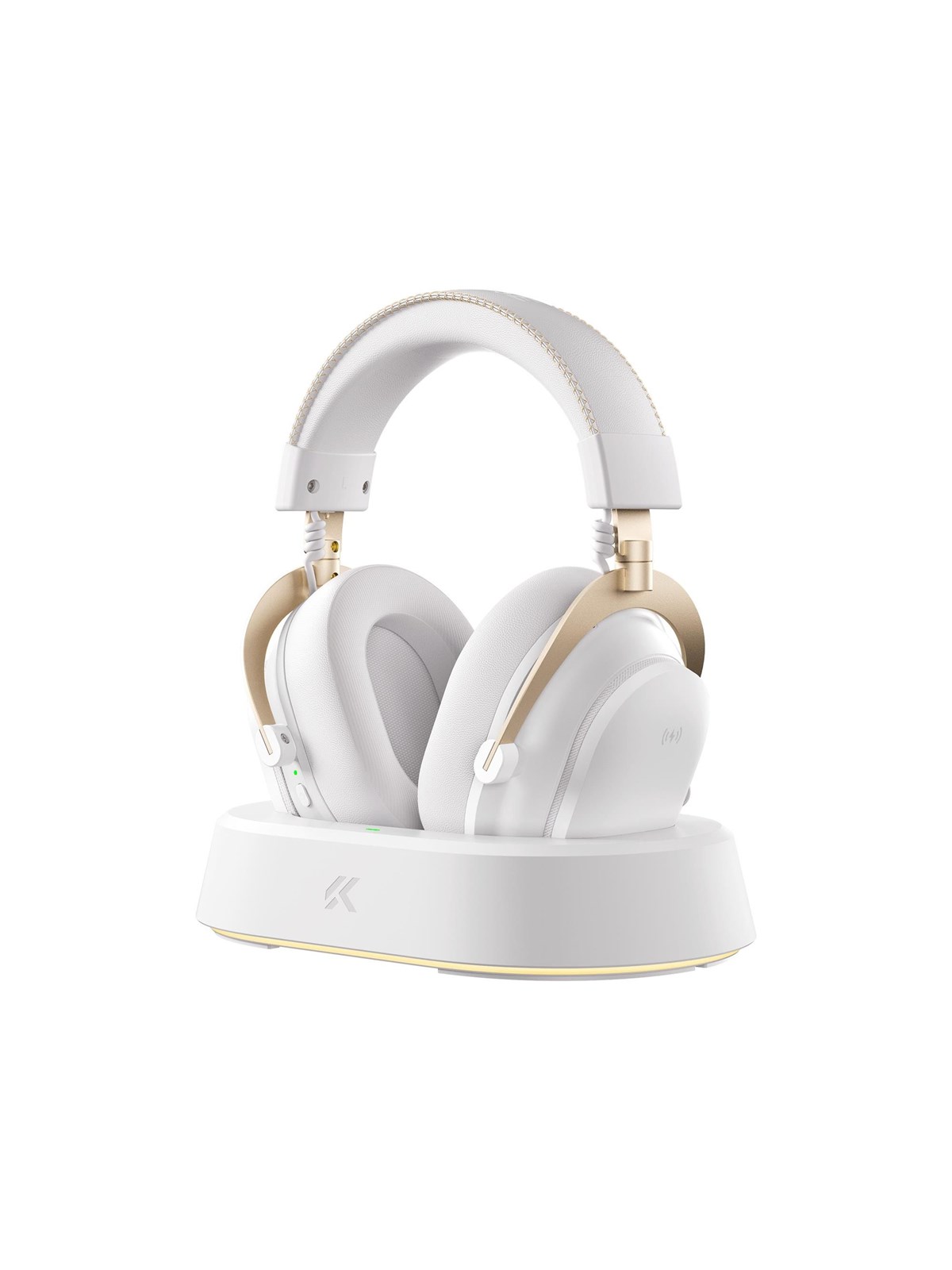 MCHOSE V9 Turbo+ Wireless Gaming Headset - White Gold