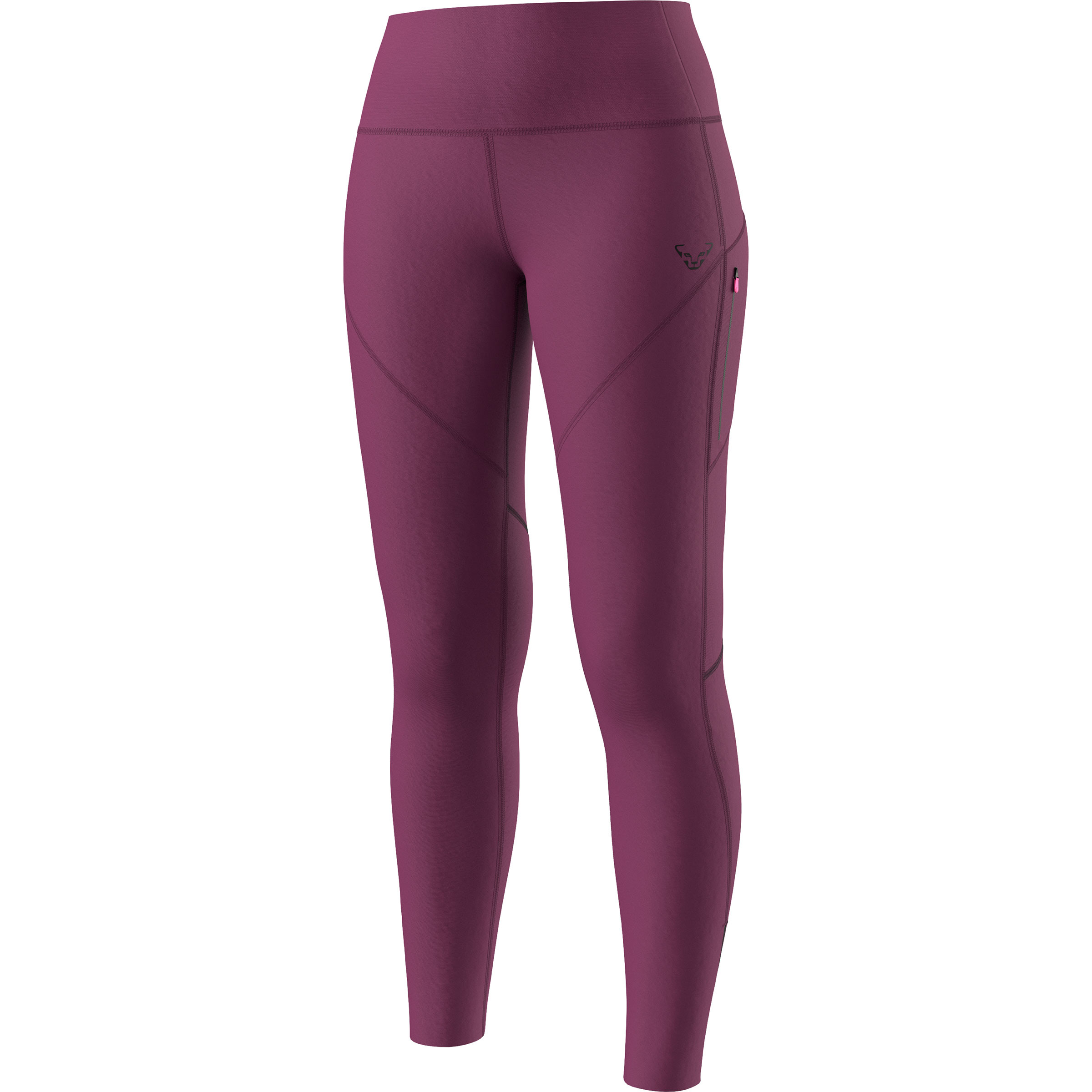Dynafit Winter Running Tights Damen Laufhose lila Größe S Trailrunning | Laufen Windabweisend