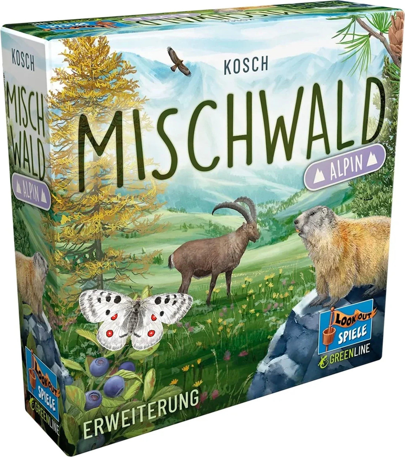 Asmodee Mischwald - Alpen uitbreiding