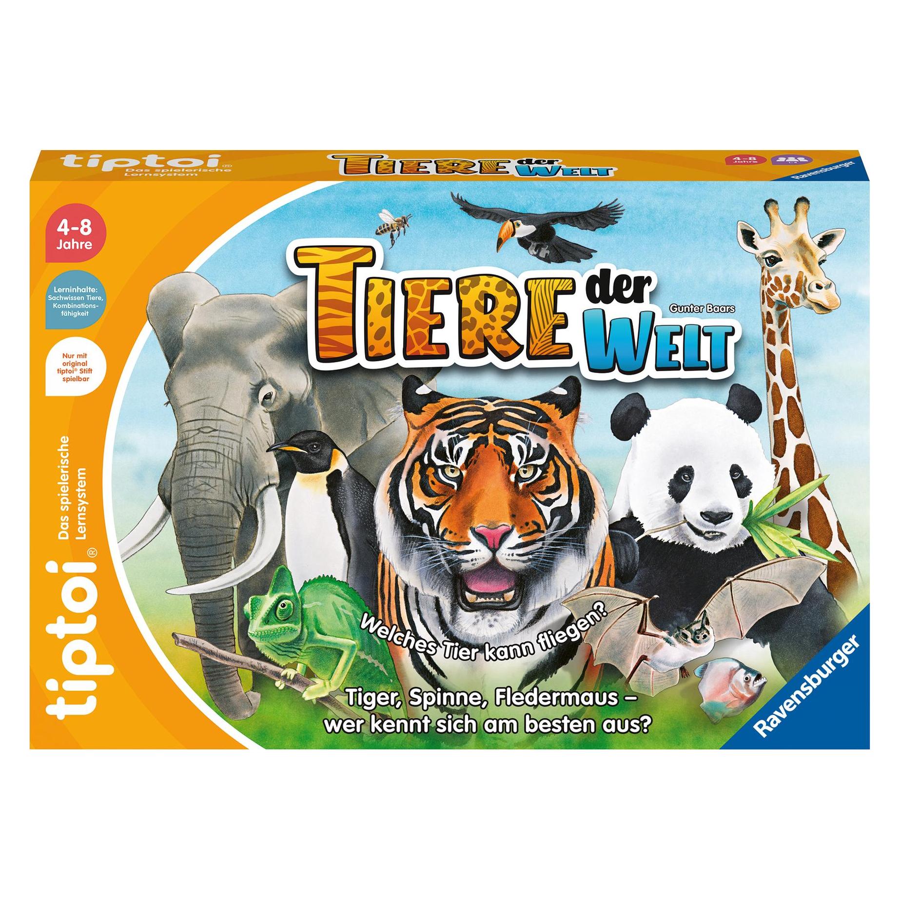 tiptoi Tiere der Welt (Deutsch, 4 - 8 Jahre) (00171)