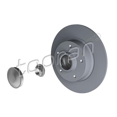Topran Bremsscheibe [Hersteller-Nr. 701160] für Renault