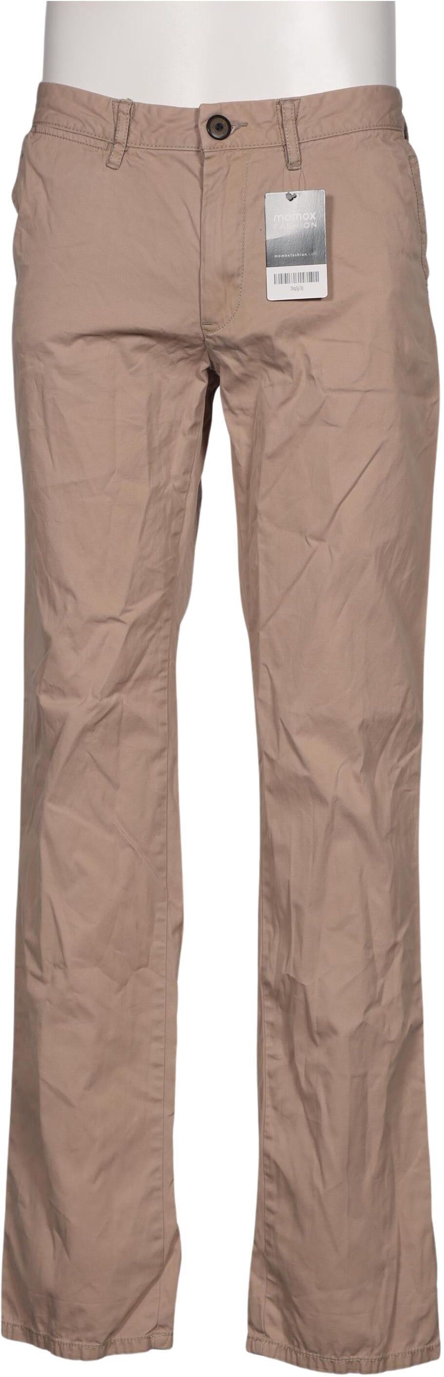 Hilfiger Denim Herren Stoffhose, Beige, Gr. W32, Baumwolle - Second Hand